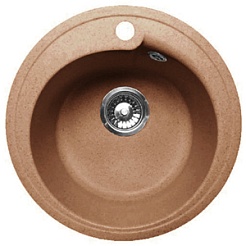 Granfest Мойка кухонная Rondo GF-R450 Терракот – фотография-1